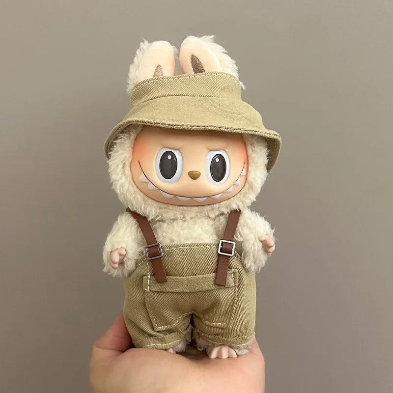 Labubu Doll Clothes Collection – Trendy Outfit Sets for Plush Dolls (Fits 15–17cm Dolls)