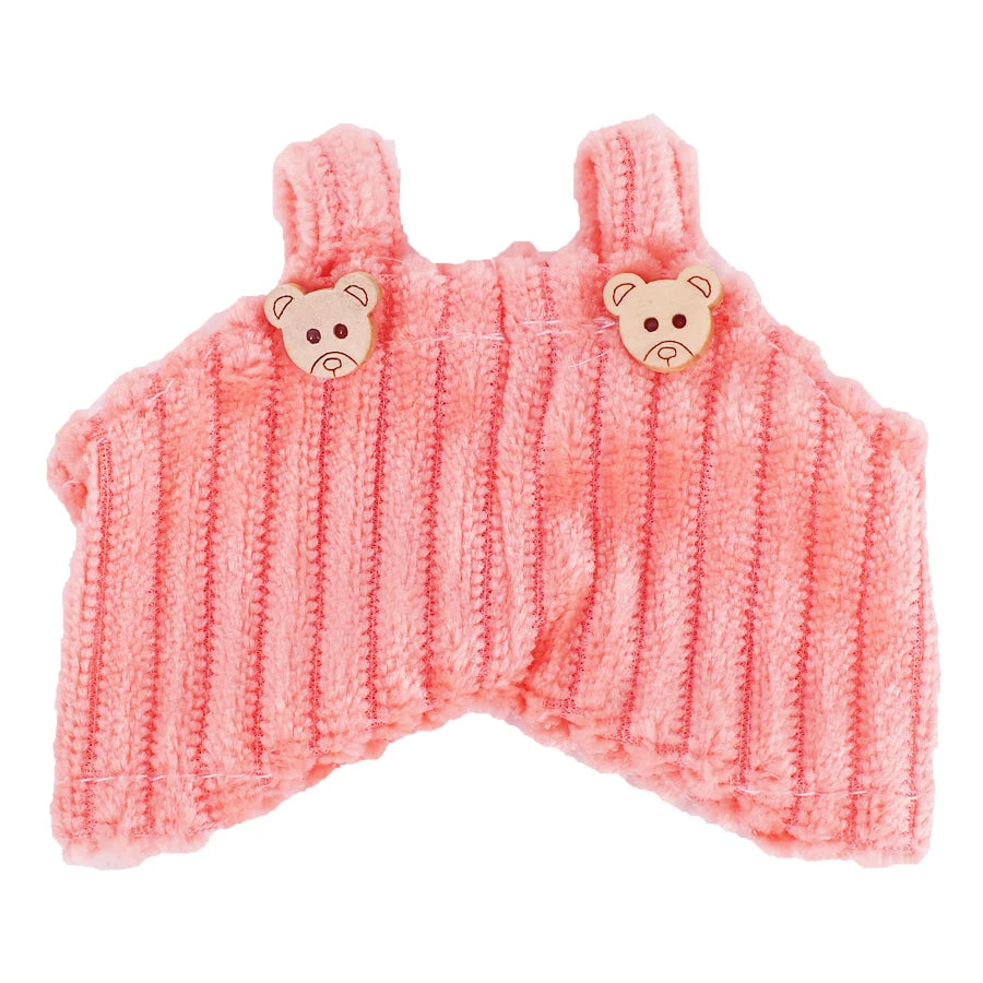 Complete Mix & Match Outfit & Shoe Set for Labubu Dolls – Dresses, Overalls & Martin Boots (Fits 15–17cm)