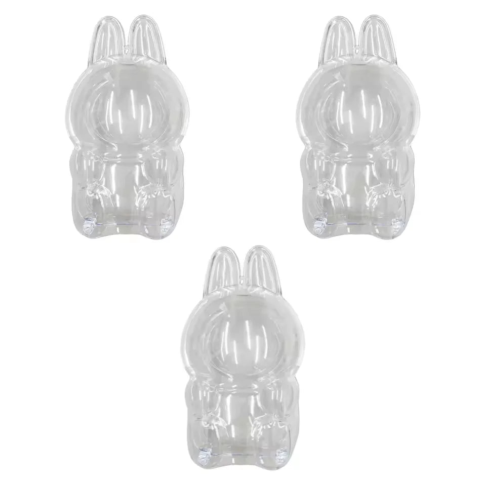 LABUBU V1 V2 Sit Party Transparent Protective Shell Doll Clothes Outfit Doll Accessories