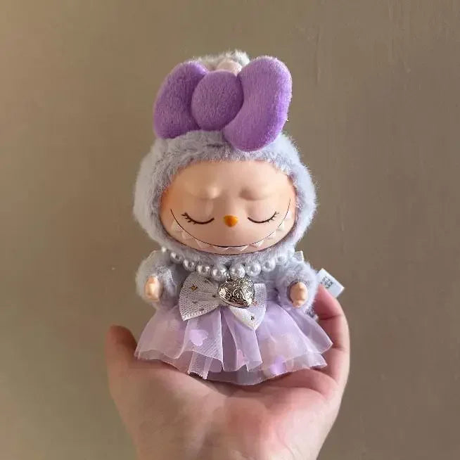 Labubu Doll Clothes Mega Outfit Bundle – Princess, Casual & Character Styles (Fits 15–17cm Dolls)