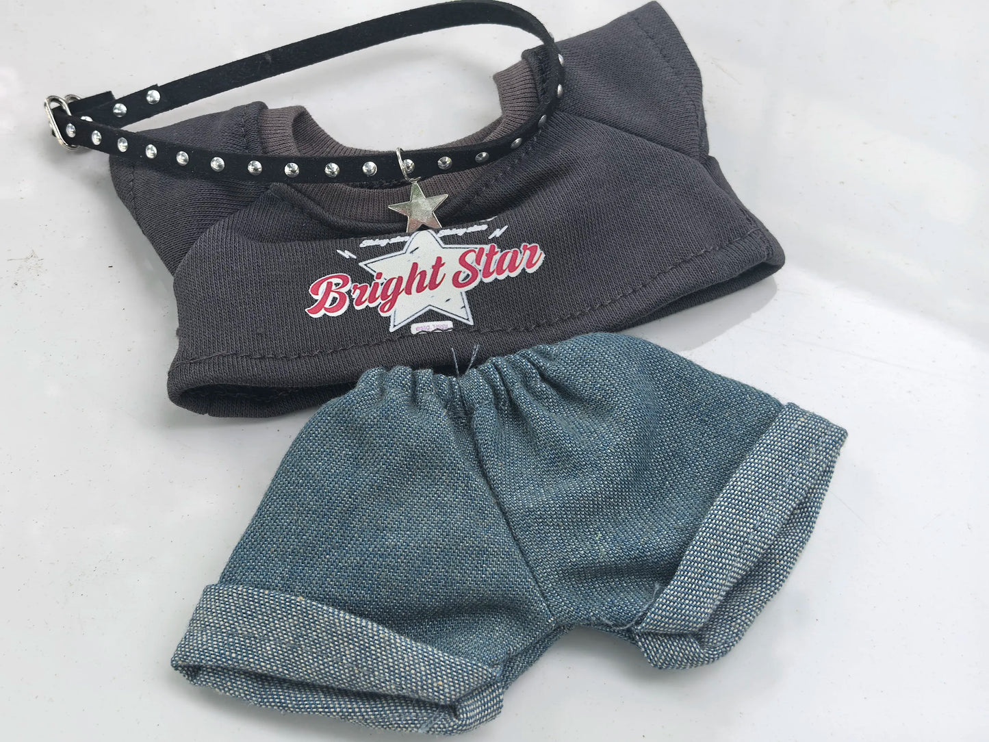 Complete Outfit Set Collection – Mix & Match Fashion with Dresses, Overalls, Accessories & More (Fits 15–17cm)