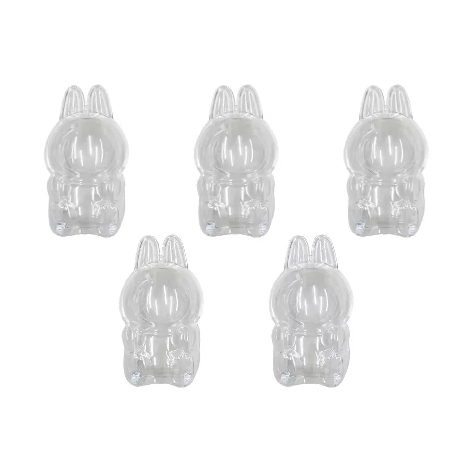LABUBU V1 V2 Sit Party Transparent Protective Shell Doll Clothes Outfit Doll Accessories