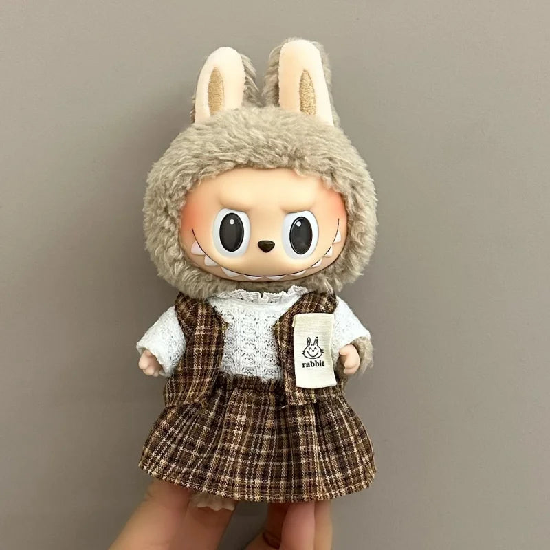 Labubu Doll Clothes Collection – Trendy Outfit Sets for Plush Dolls (Fits 15–17cm Dolls)