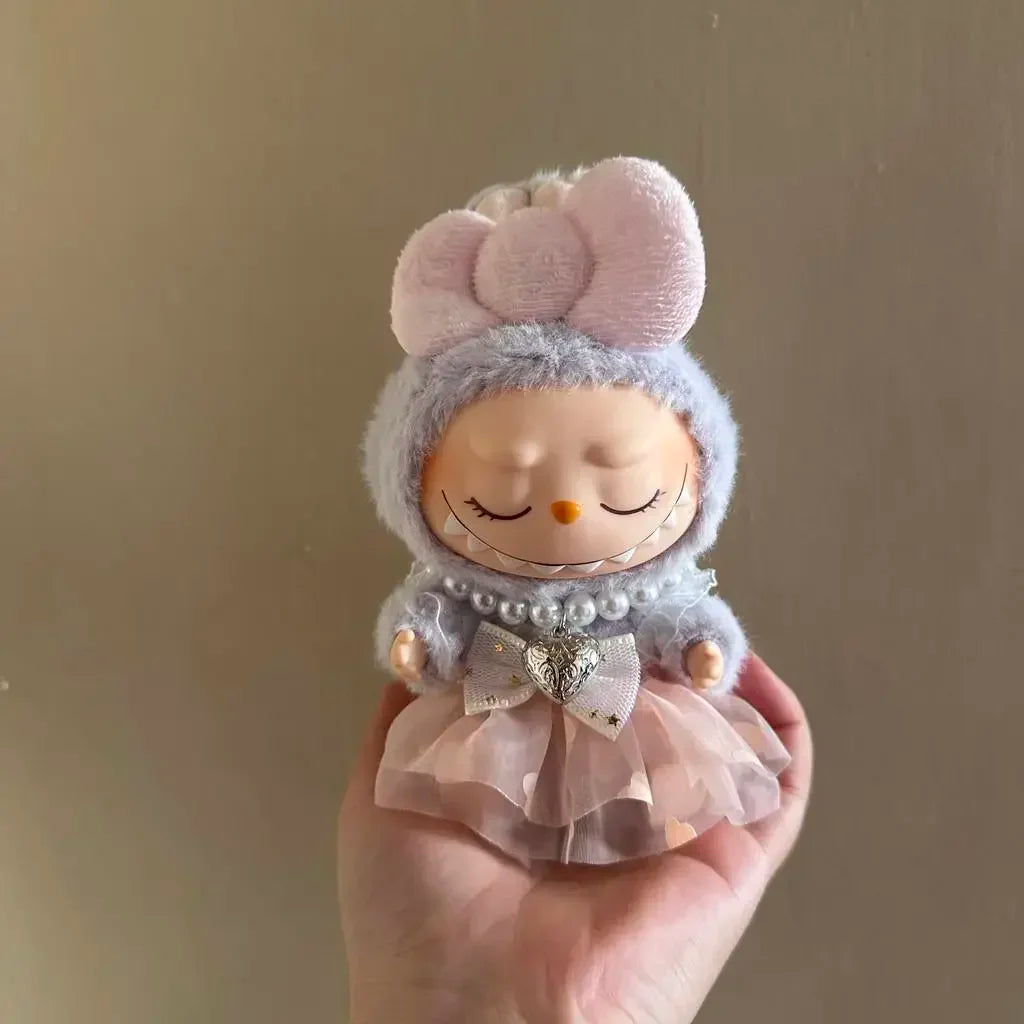 Labubu Doll Clothes Mega Outfit Bundle – Princess, Casual & Character Styles (Fits 15–17cm Dolls)